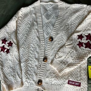 Taylor swift red cardigan